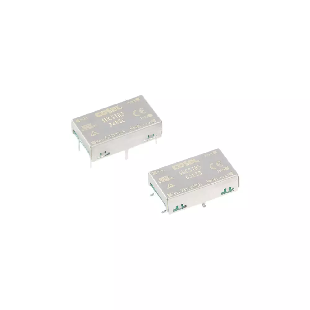 Cosel DC-DC Converter 1.5 W Output Power 0.13 Amp Output Current, SUCS1R52412C