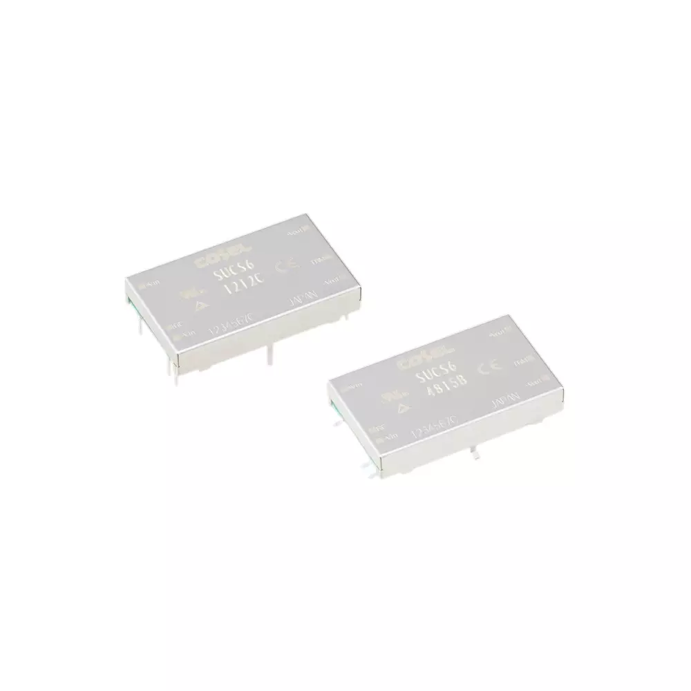 Cosel DC-DC Converter 6 W Output Power 0.4 Amp Output Current, SUCS61215C