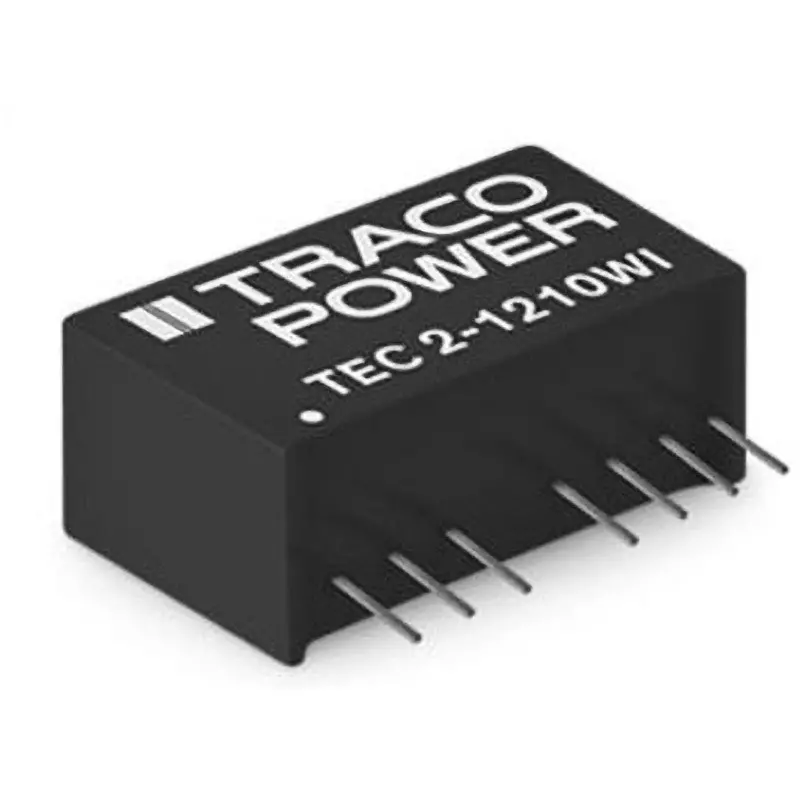 TRACO POWER 1 Output 9 DC V Output Voltage Through Hole Mount, TEC 2-1219WI