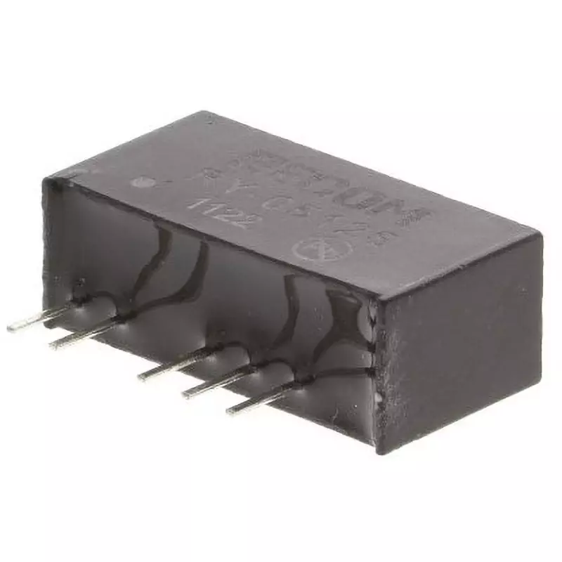RECOM DC-DC Converter 1 W Rated Power 84 mA Output Current, RY-0512S (Pack of 25)