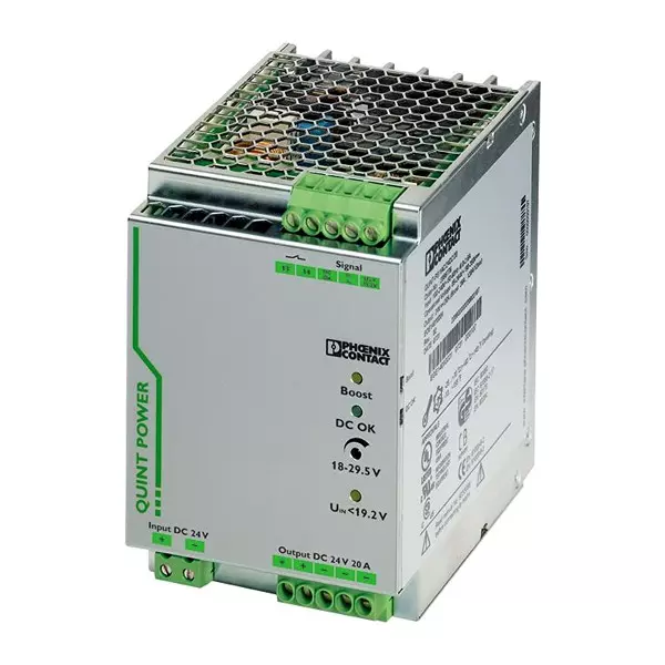 Phoenix Contact DC-DC Converter 1 Output 20 Amp Current 24 V, 2320102