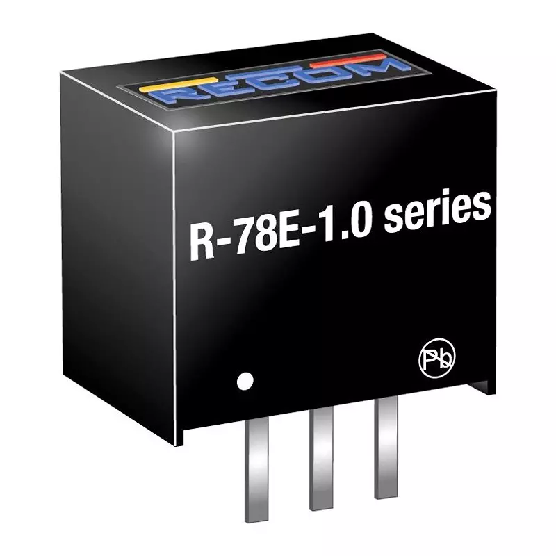 RECOM POWER DC-DC Converter 1 Output 3.3 W Maximum Output Power, R-78E3.3-1.0