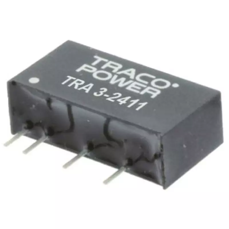TRACO POWER 1 Output 5 DC V Output Voltage Through Hole Mount, TRA 3-2411