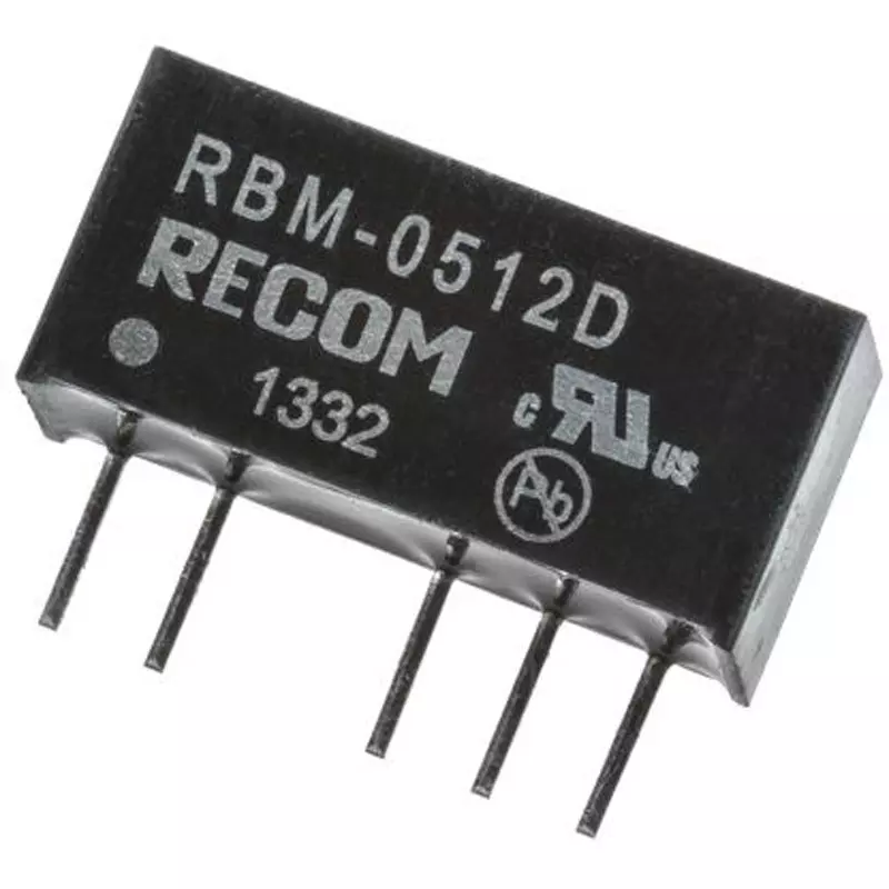 RECOM DC-DC Converter 1 W Rated Power ±41 mA Output Current, RBM-0512D (Pack of 30)