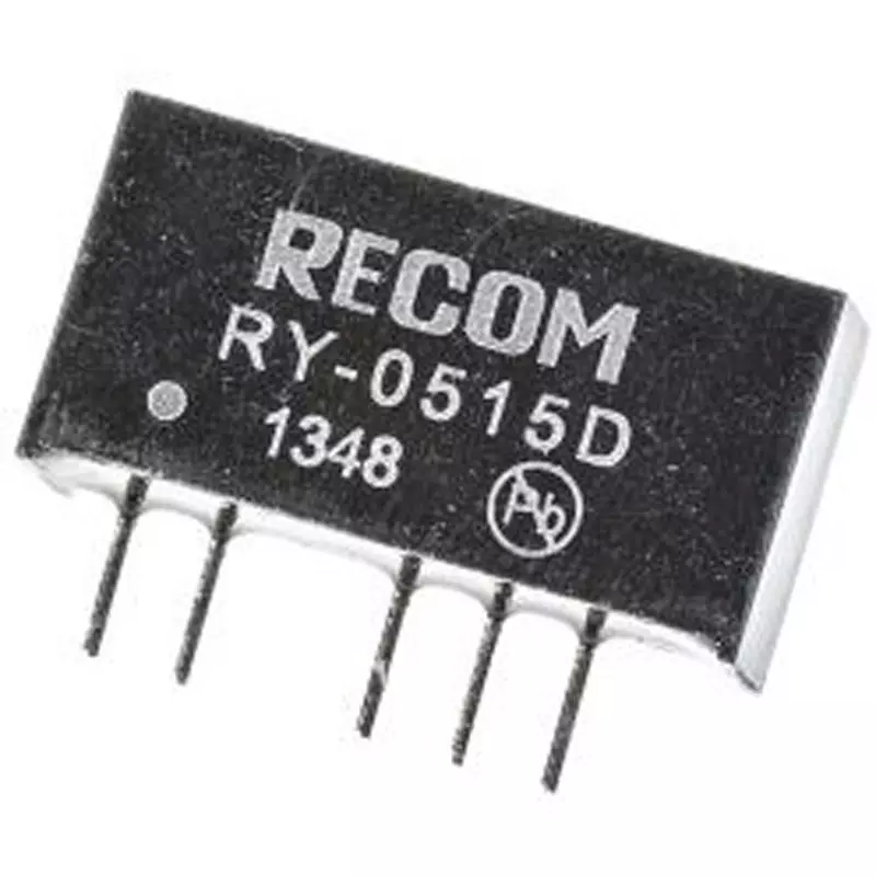 RECOM DC-DC Converter 1 W Power ±33 mA Output Current, RY-0515D