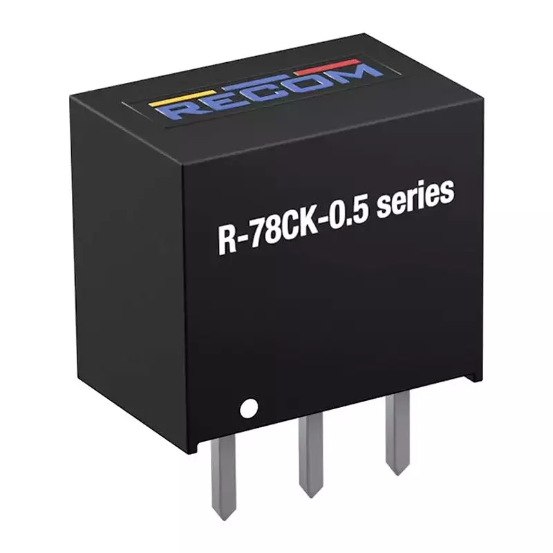 RECOM POWER DC-DC Converter 1 Output 2.5 W Maximum Output Power, R-78CK5.0-0.5