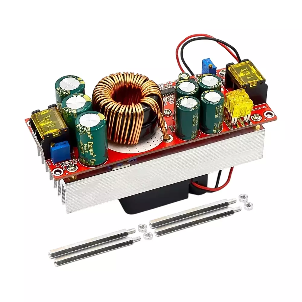AmiciSolar Boost Converter 1500 W 30 A High-Efficiency Adjustable Advanced Protection, DC-DC-30A