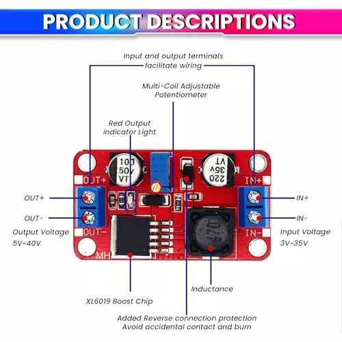 amicisolar-dc-to-dc-boost-converter-module-3-35-v-to-5-40-v-upto-5-a-step-up-power-supply-xl6019