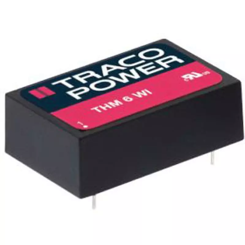 TRACO POWER 1 Output 15 DC V Output Voltage Through Hole Mount, THM 6-2413WI (Pack of 10)