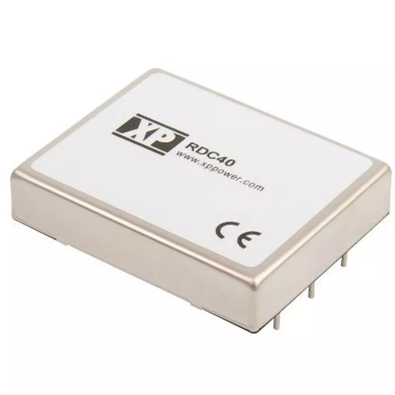 XP POWER DC-DC Converter 40 W Rated Power 12 V DC, RDC4072S12 (Pack of 5)