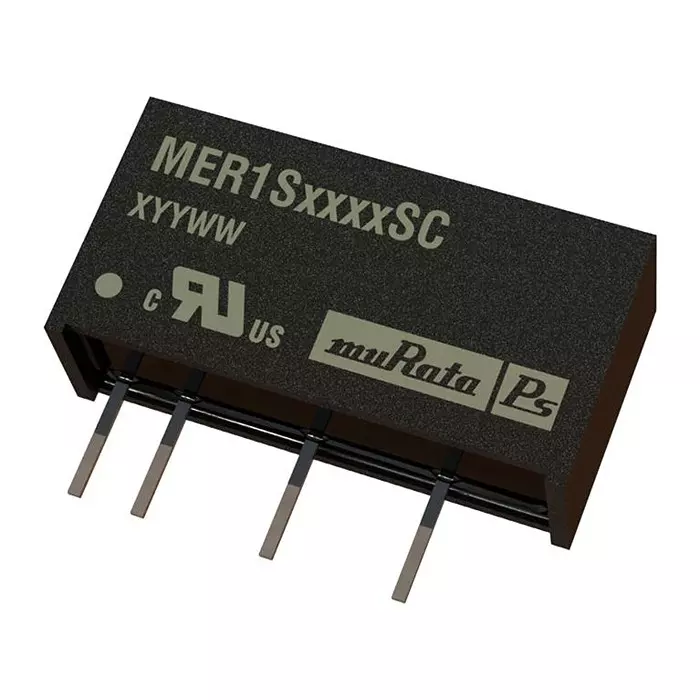 MURATA POWER SOLUTIONS Converter, Dc To Dc, 5V To 5V, 0.2A, 1W, MER1S0505SC