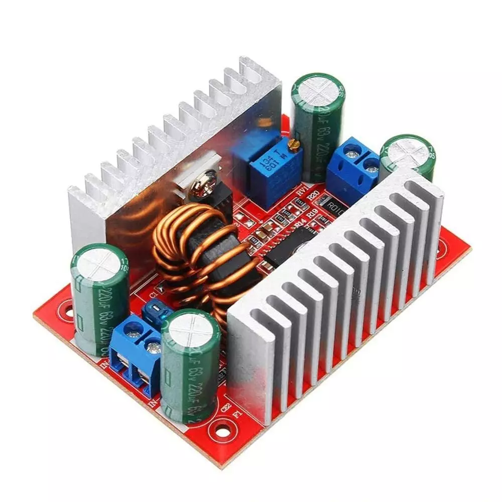 amiciSmart Step-Up Boost Converter 400 W 15 A 8.5-50 V to 10-60 V Adjustable, DC-DC-15A-N