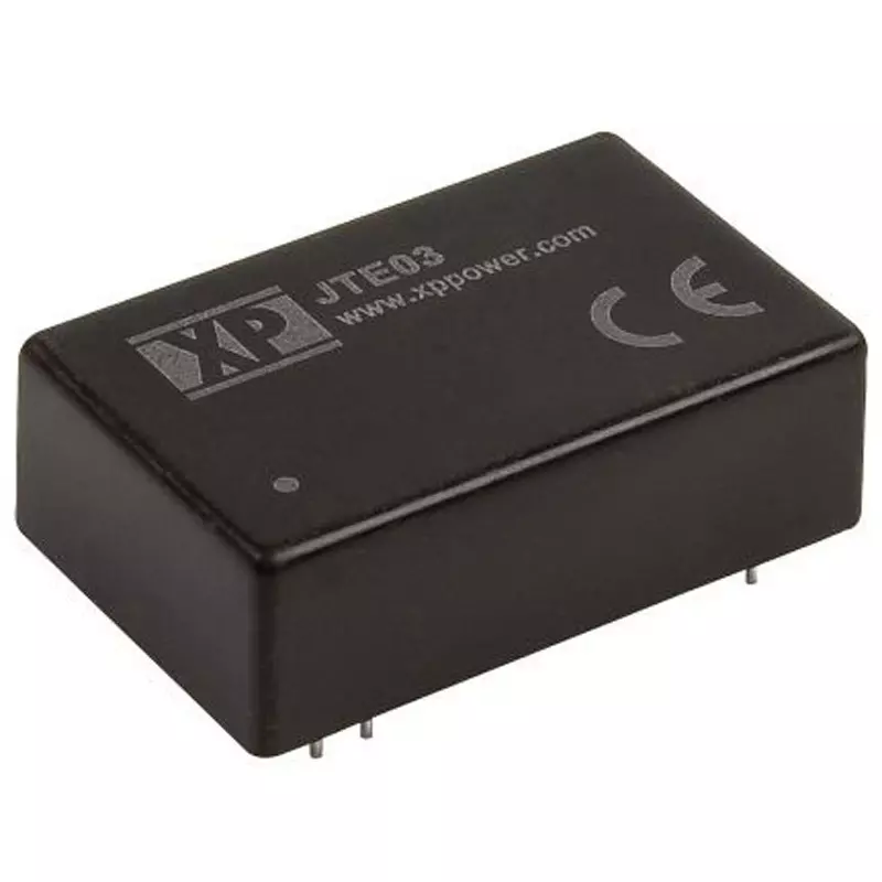 XP POWER DC-DC Converter 3 W Rated Power ±100 mA Output Current, JTE0348D15 (Pack of 10)