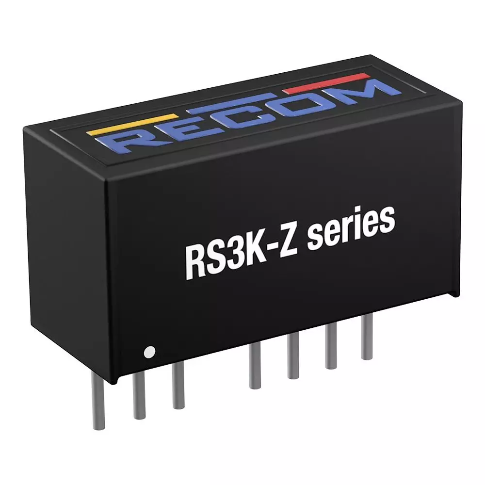 RECOM POWER DC-DC Converter 1 Output 200 mA Current 15 V DC, RS3K-2415SZ/H3
