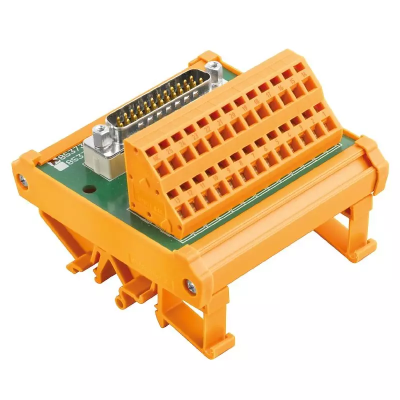 Weidmuller Interface Tension-Clamp Connection 10 Poles and 1 Wire Wiring System, RS F10 I/O8 LMZF