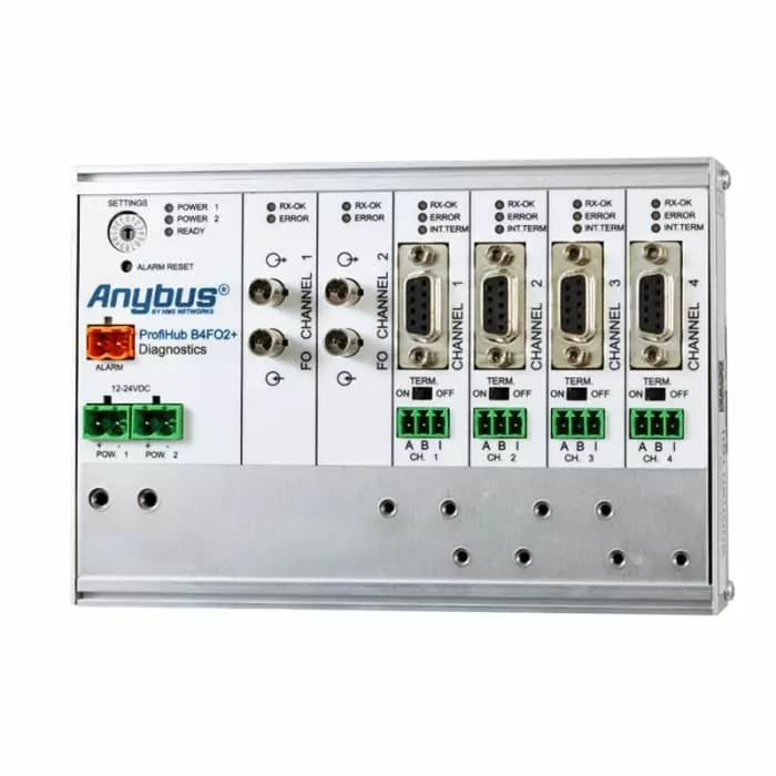 Anybus PROFIBUS RS-485 Industrial Interface Converter ProfiHub B4FO2+, 17420