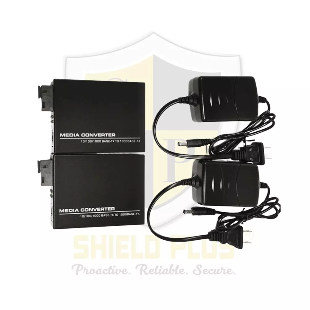 shield-plus-single-mode-single-fiber-media-converter-10100-mbps-up-to-20-km-transmission-distance-black