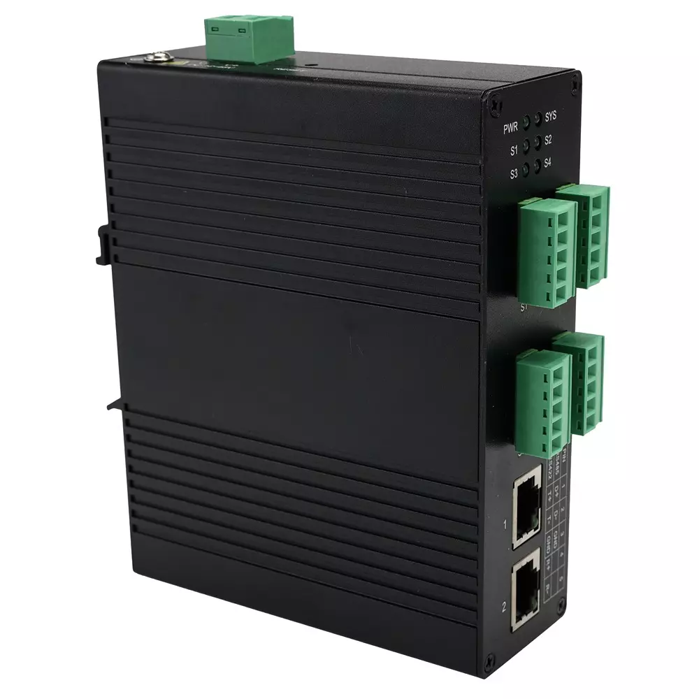 RS PRO Ethernet Media Converter -40°C 85°C 4 RS485, RJ45, RS422 Full Duplex 460800 bps, 149185