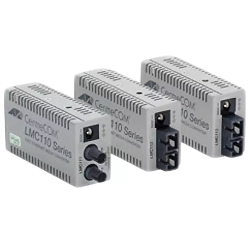 Allied Telesis Media Converter (Optical) transmitter level : -20 to 0 dBm,Receiver : -32 dBm Specifications, 0417R