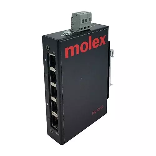 Molex Fast Enet Switch 5 Ports Port, 112036-1000