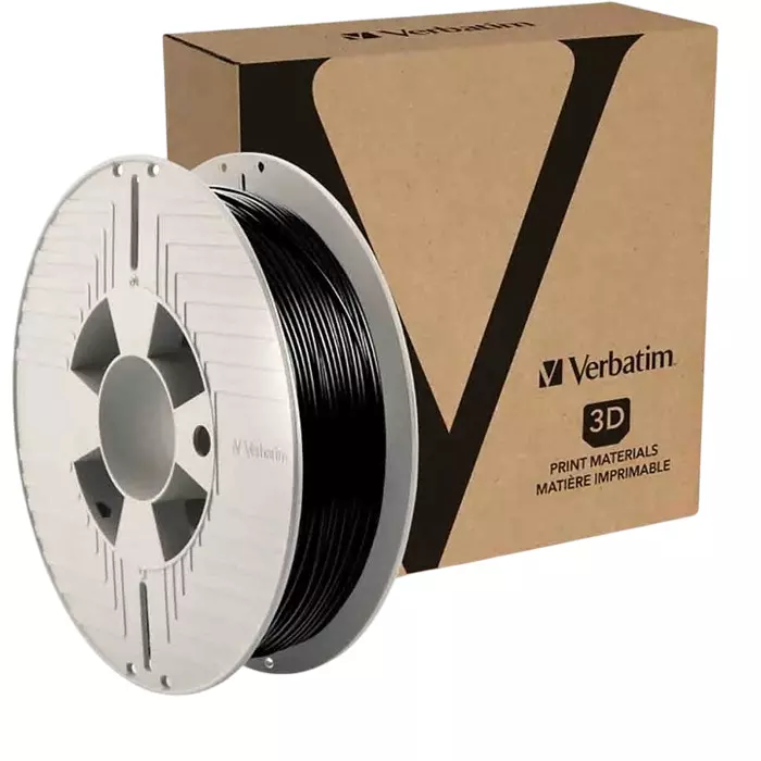 Verbatim 1.75 mm Black DURABIO 3D Printer Filament 500g, 55152