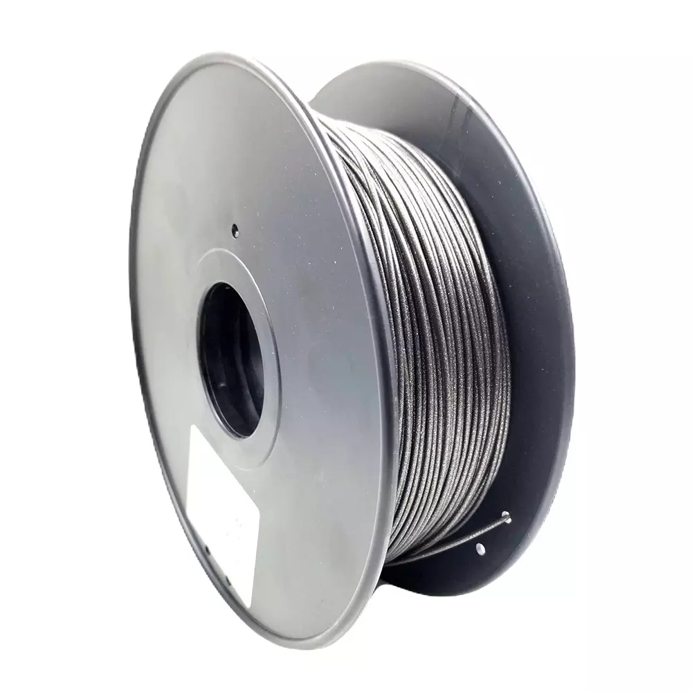 Invento 3D Printing Filament Black Glitter 1.75 mm Cable Diameter 200 g Spool Weight + 800 g PLA Weight, ISC 3060-4