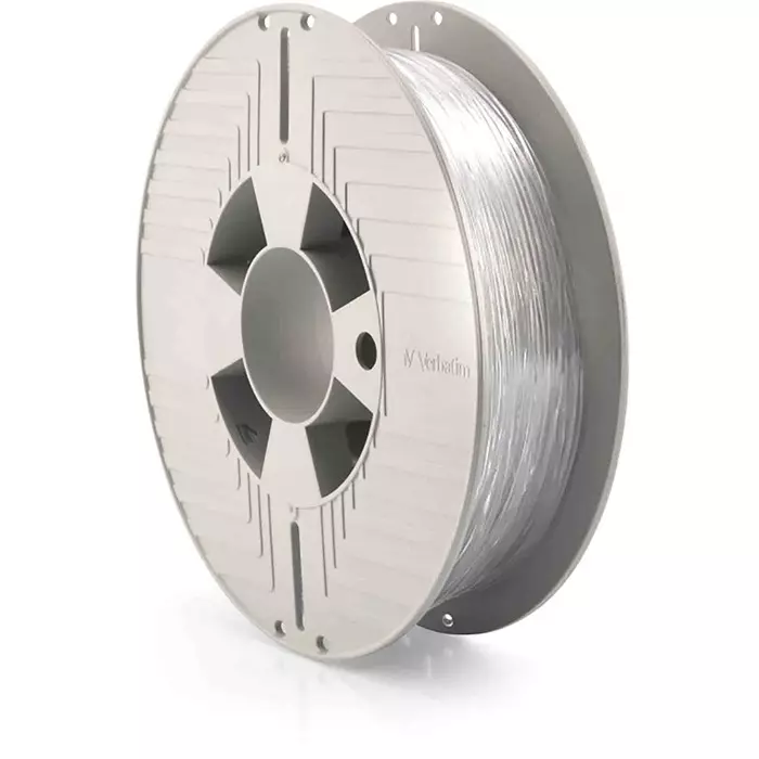 Verbatim 1.75 mm Transparent DURABIO 3D Printer Filament 500g, 55151