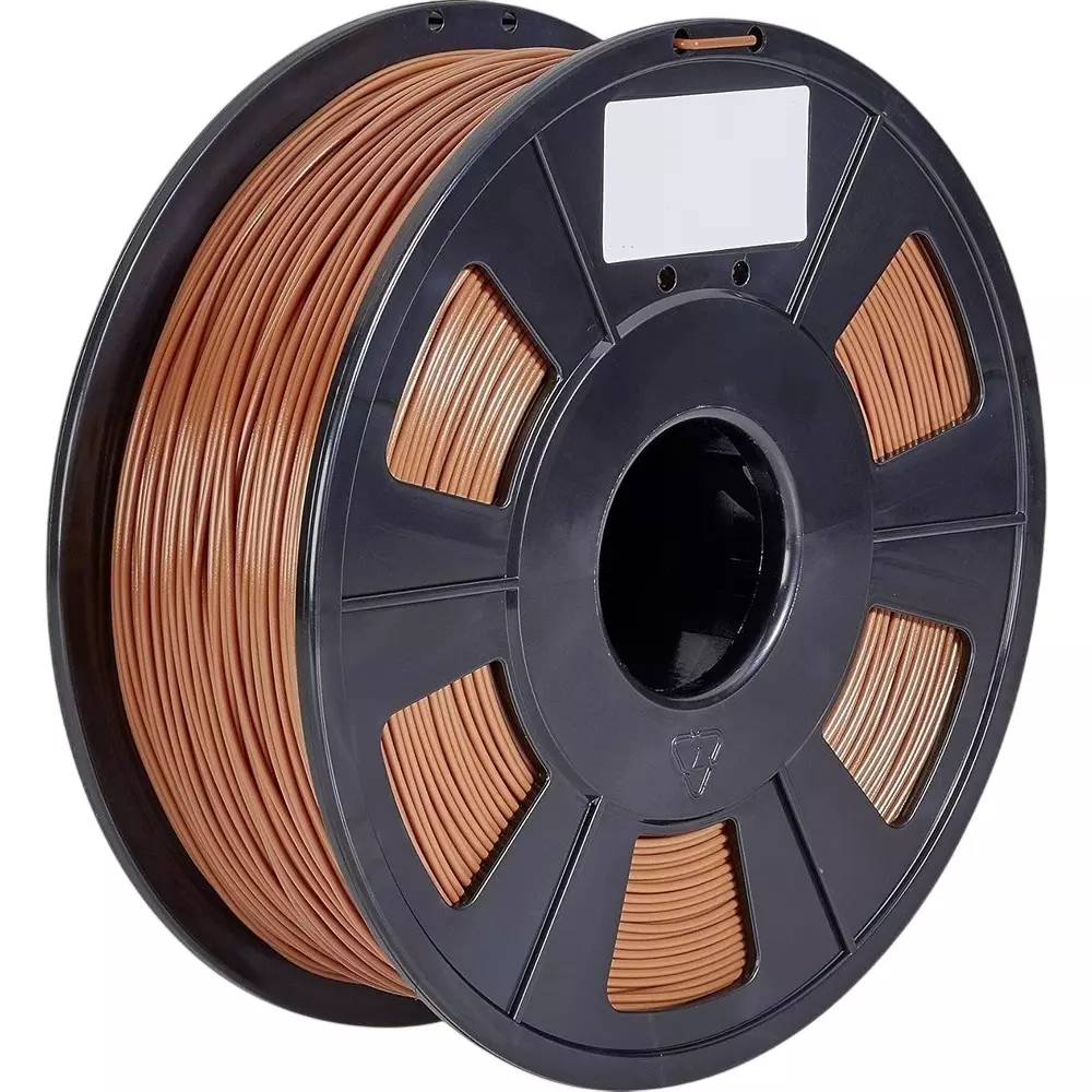Invento 3D Printing Filament Brown 1.75 mm Cable Diameter 200 g Spool Weight + 800 g PLA Weight, ISC 3054-4
