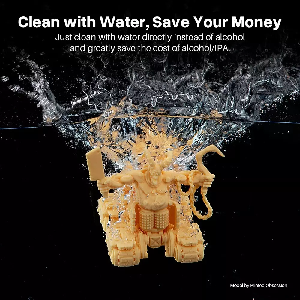 elegoo-water-washable-resin-v20-yellow-405-nm-uv-light-1-kg-weight