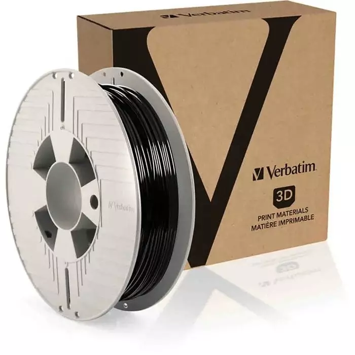 Verbatim 2.85 mm Black TPE 85A 3D Printer Filament 500g, 55513