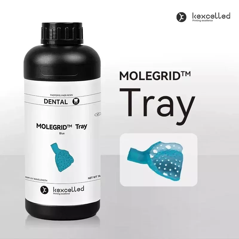 molegrid-tray-high-precision-dental-resin-blue-color-1-kg-weight