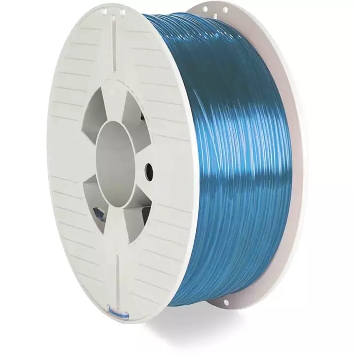 Verbatim 1.75 mm Blue PET-G 3D Printer Filament 1kg, 55056