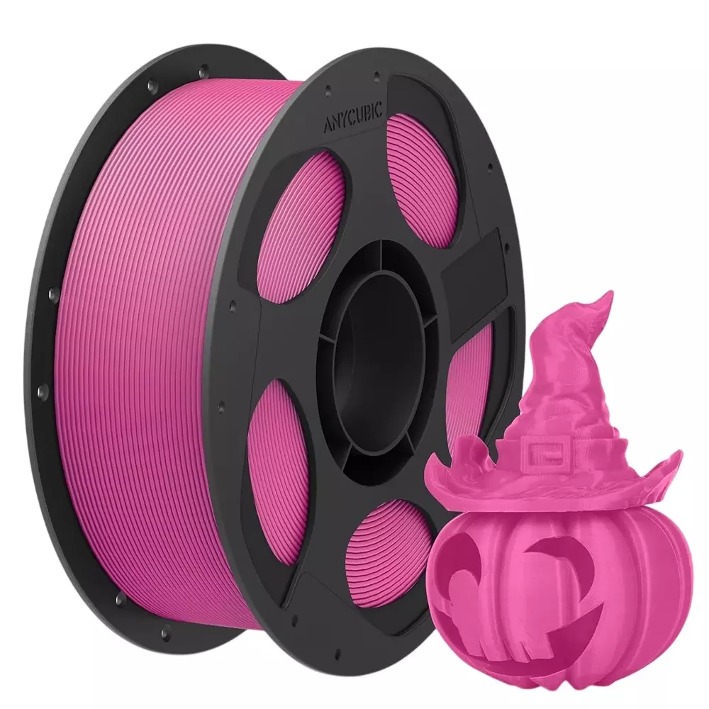ANYCUBIC 1 Kg PLA Filament 1.75 mm Diameter Magenta Suitable For FDM 3D Printing