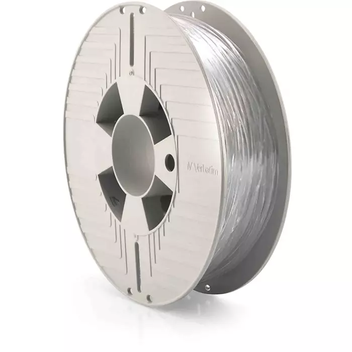 Verbatim 2.85 mm Transparent DURABIO 3D Printer Filament 500g, 55154