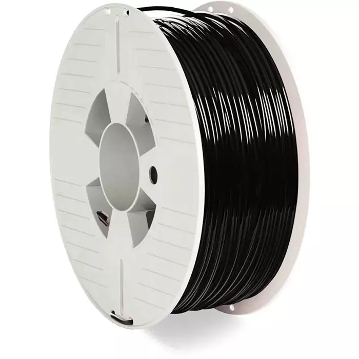 Verbatim 2.85 mm Black PLA 3D Printer Filament 1kg, 55327