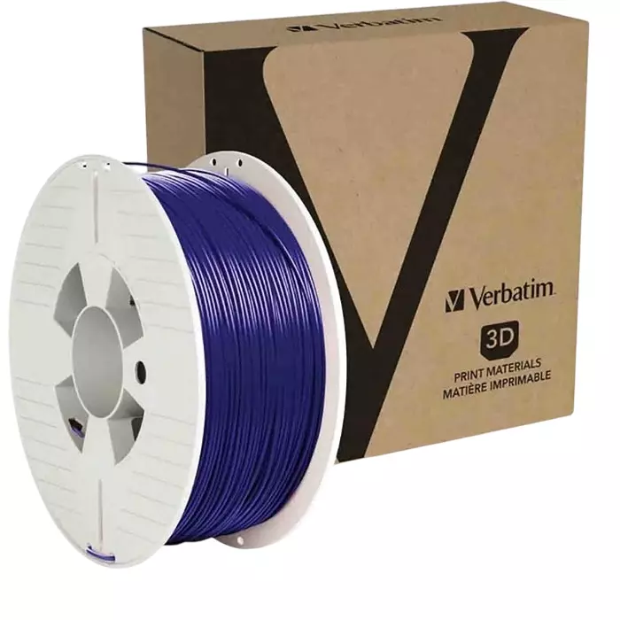 Verbatim 1.75 mm Blue PET-G 3D Printer Filament 1kg, 55055
