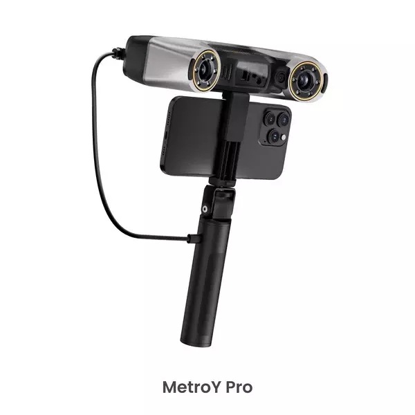Revopoint MetroY Pro Wireless 3D Scanner 0.02 mm Single Frame Accuracy