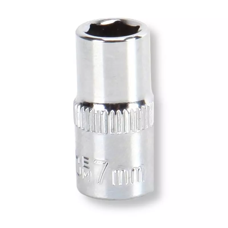 MULTICOMP PRO Socket Hex 1/4 Inch Drive 7 mm AF Size, MP14-CRV07