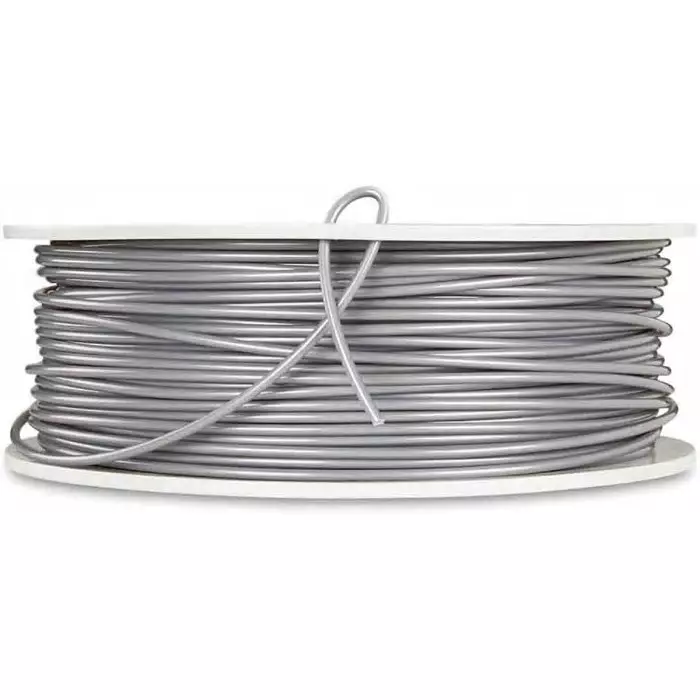 Verbatim 2.85 mm Silver PLA 3D Printer Filament 1kg, 55329
