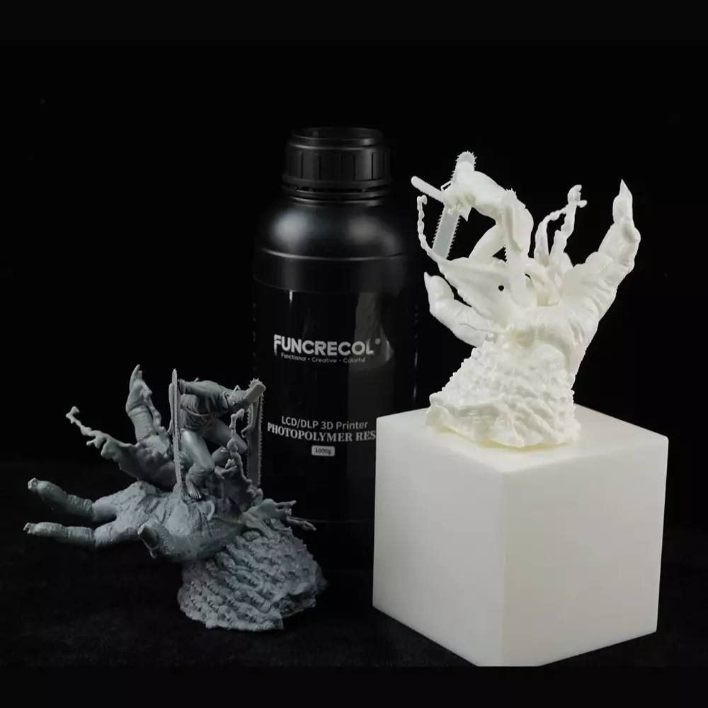 funcrecol-basic-water-washable-3d-printer-white-resin-for-lcd-dlp-3d-printers-405-nm-uv-curing-photopolymer-resin