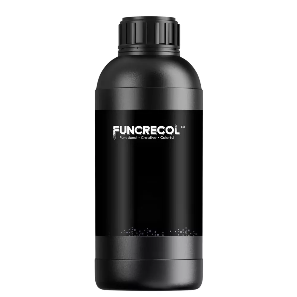 Funcrecol Basic Water Washable 3D Printer White Resin for LCD & DLP 3D Printers 405 nm UV-Curing Photopolymer Resin
