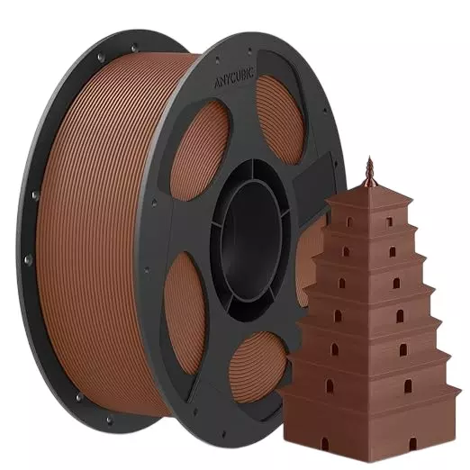 ANYCUBIC 1 Kg PLA Filament 1.75 mm Diameter Bronze Suitable For FDM 3D Printing