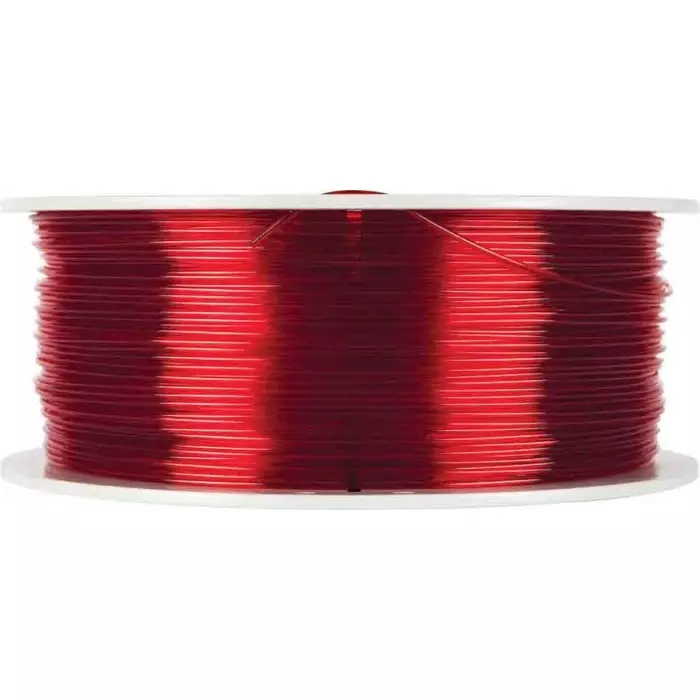 Verbatim 1.75 mm Clear Red PET-G 3D Printer Filament 1kg, 55054