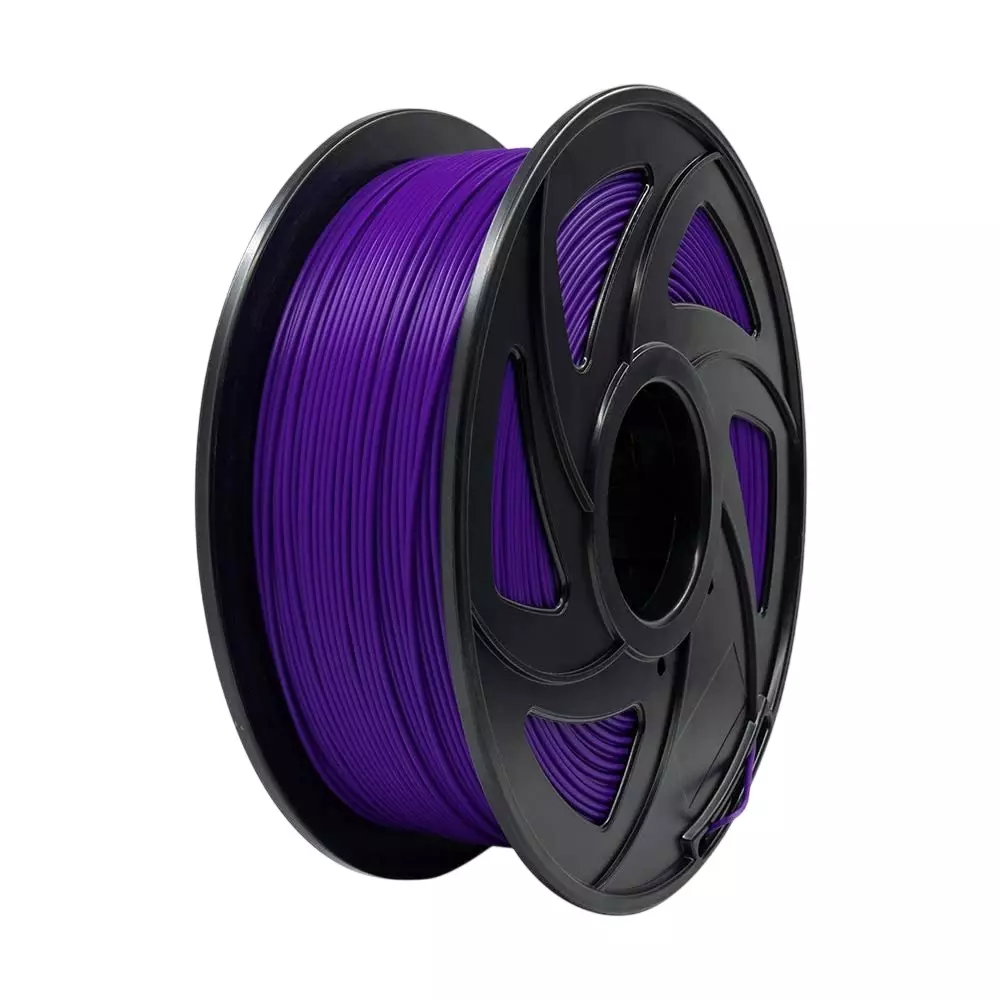 Invento 3D Printing Filament Purple 1.75 mm Cable Diameter 200 g Spool Weight + 800 g PLA Weight, ISC 3053-4