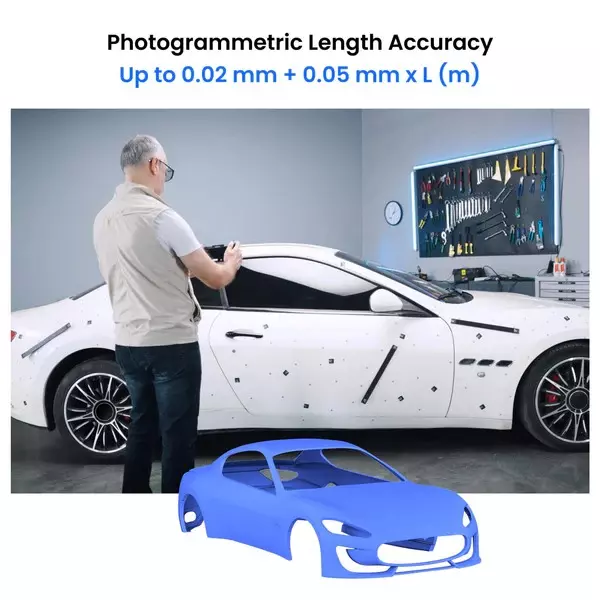 Revopoint MIRACO Plus Standalone 3D Scanner with Photogrammetric Metrology 48 MP RGB Camera