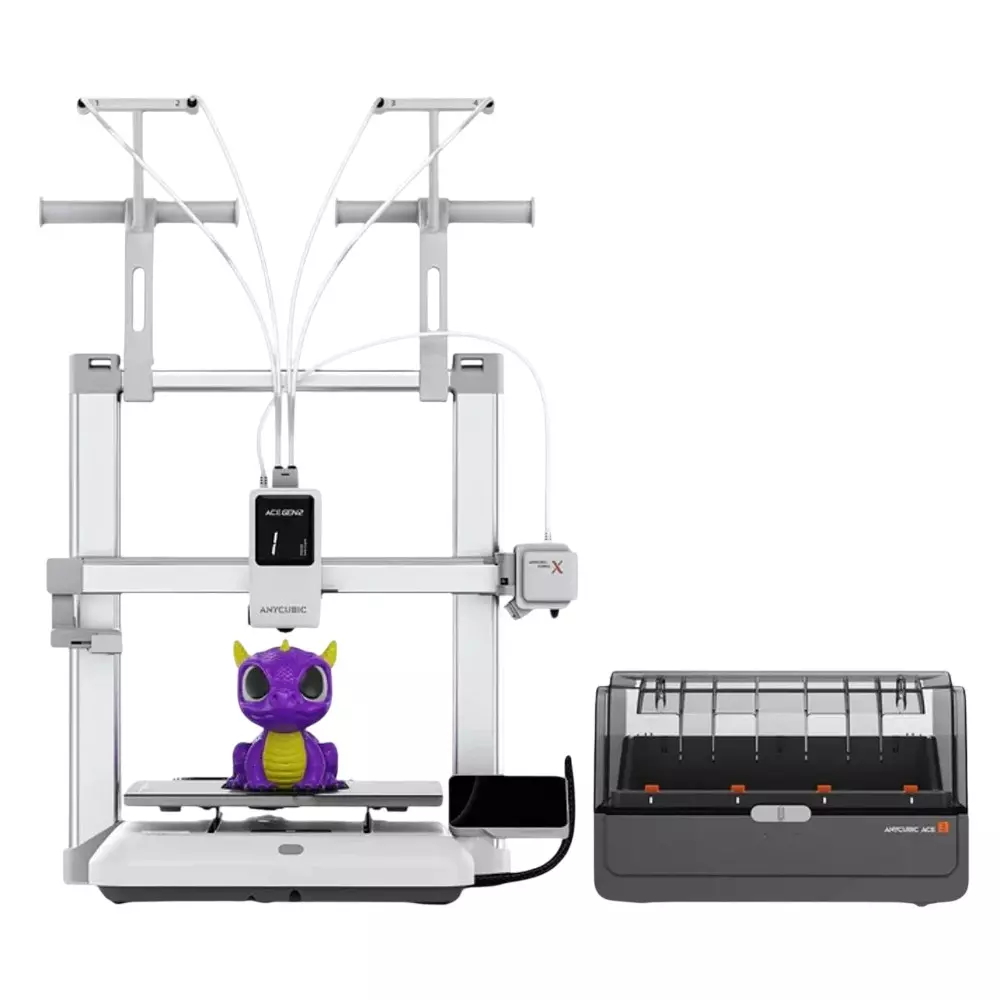 ANYCUBIC Kobra X Combo 7 Color Large-Format 3D Printer