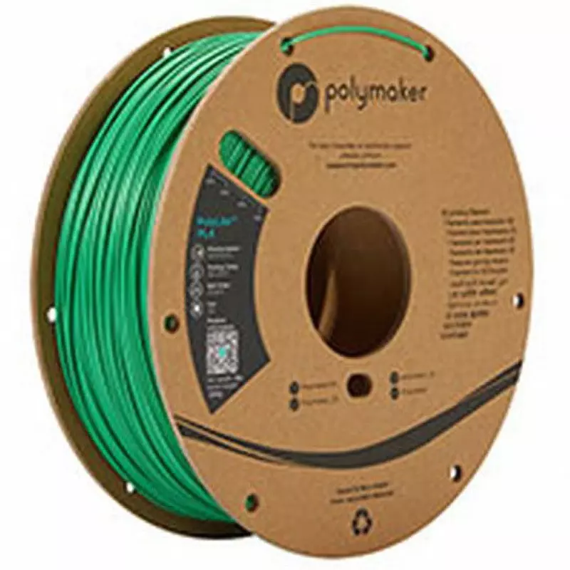 MUTOH PolyLite PLA Filament 1.75 mm Diameter Green, PolyLite PLA-GR