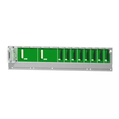 Mitsubishi Q68RB 8 Slots, Base and Extension Mounting Rack