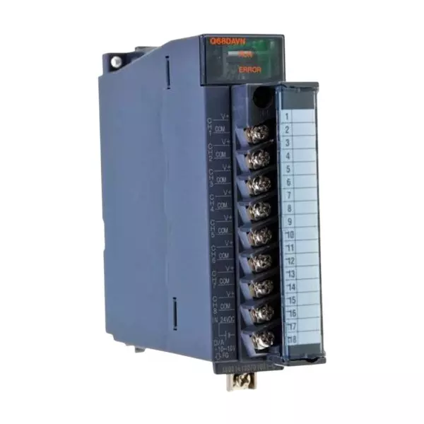 Mitsubishi Q68DAVN 8 channel, Analog/Temp. I/O Modules