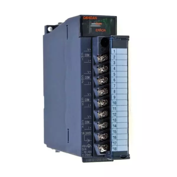 Mitsubishi Q64DAN 4 channel, Analog/Temp. I/O Modules